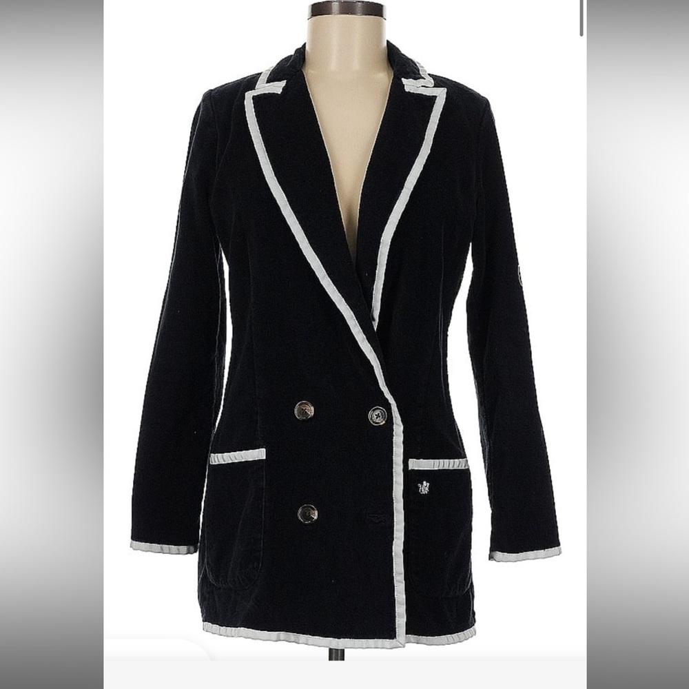 Bask poolside - The Siren Double Breasted Blazer